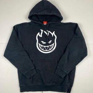 Spitfire Black cropped hoodie